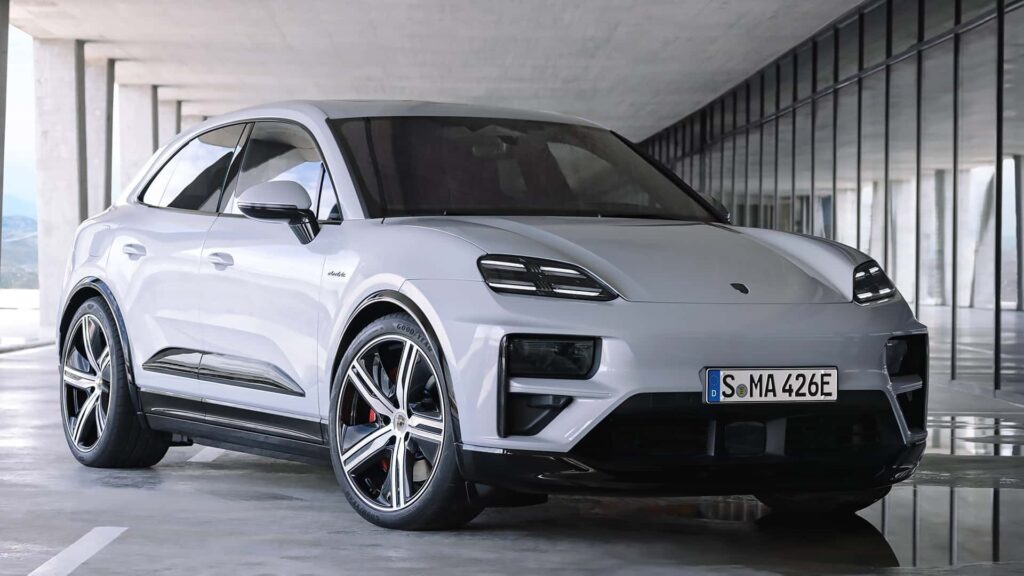 Porsche Macan na diagonal