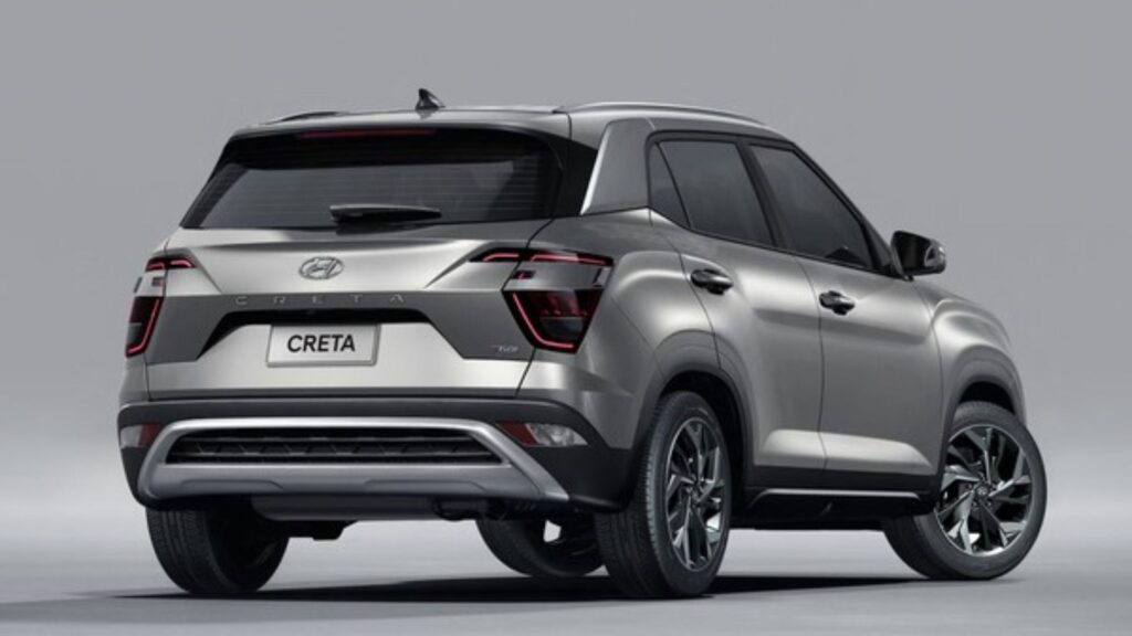 Traseira do Hyundai Creta 2024