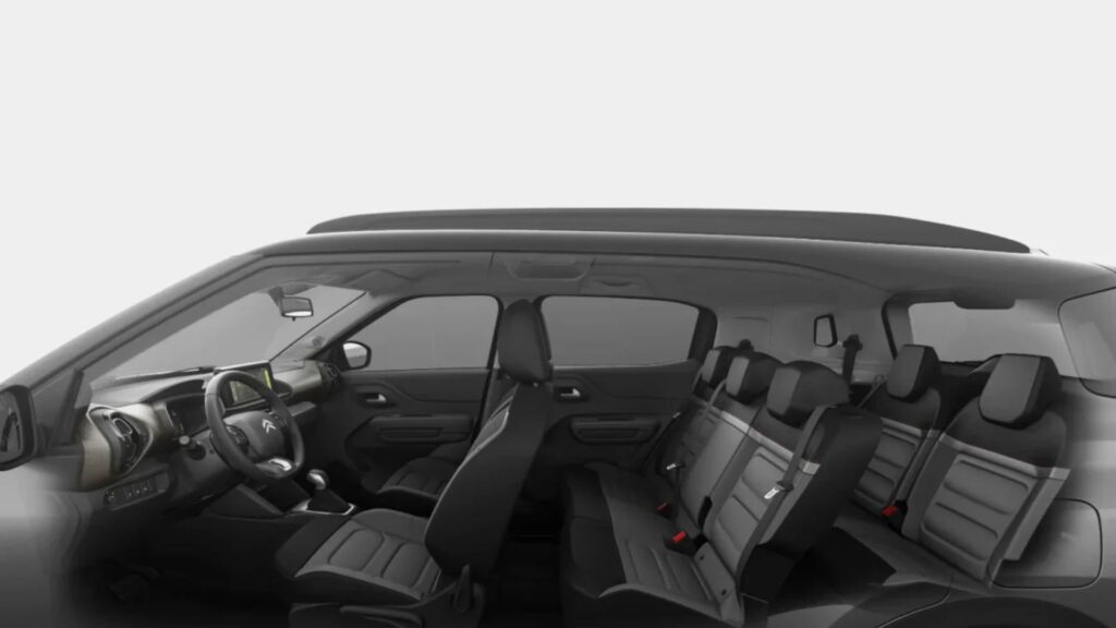 Bancos do Citroen Aircross 2025