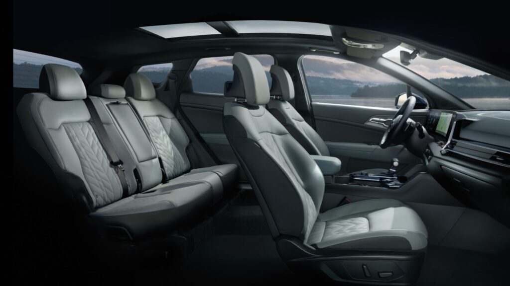 Bancos do Kia Sportage 2025.