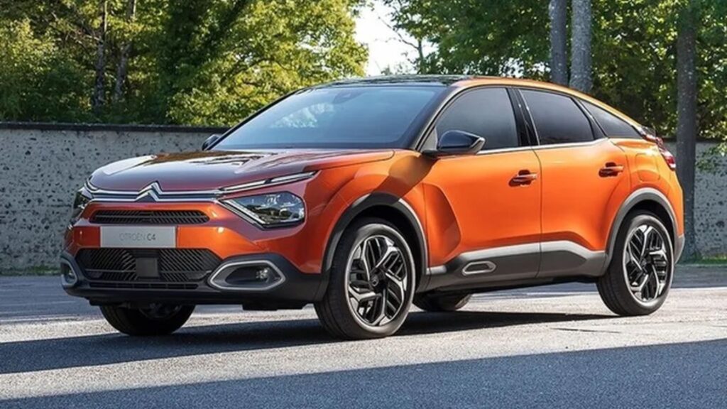 Lateral do Citroën C4 Cactus 2025
