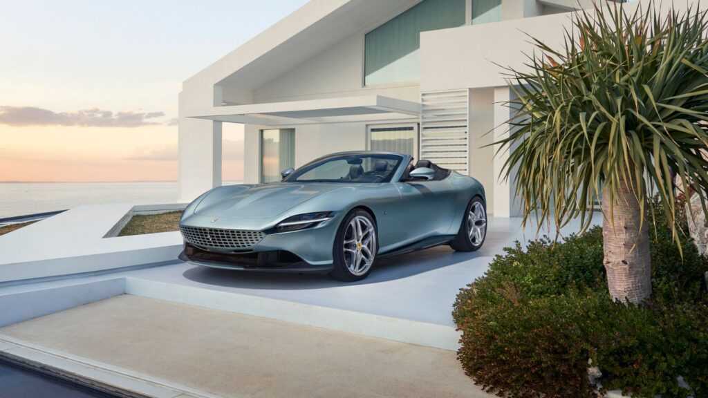 Ferrari Roma 2025 na diagonal