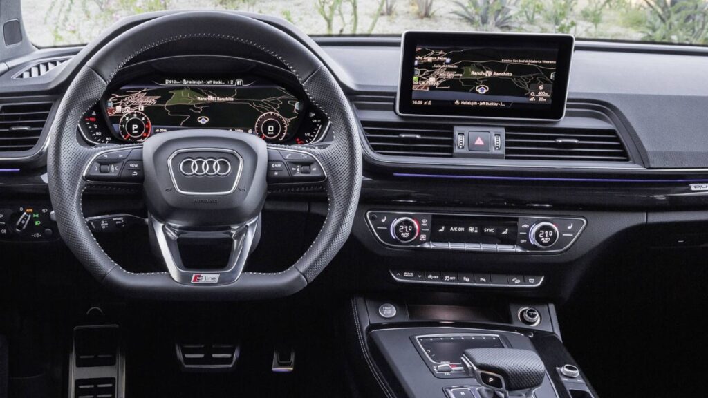 Interna do Audi Q8 2025