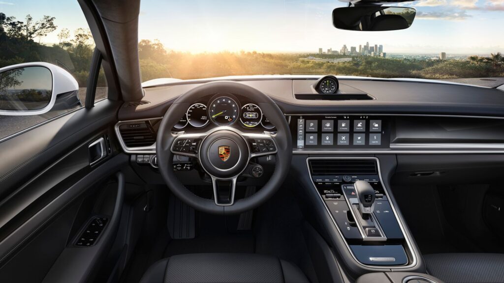 Interna do Porsche Panamera