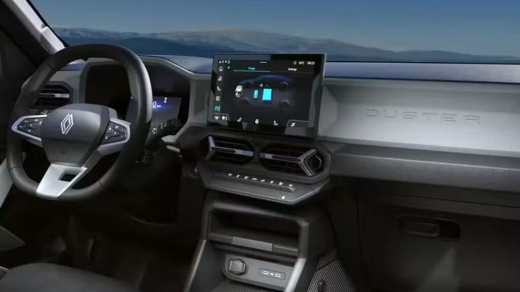 Interna do Renault Duster 2025