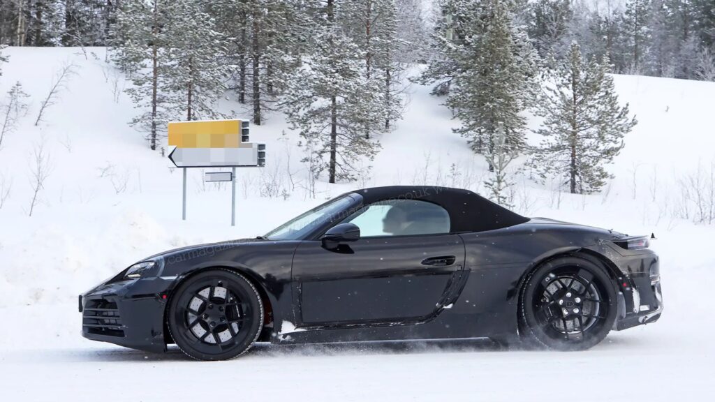 Lateral da Porsche 911 2025