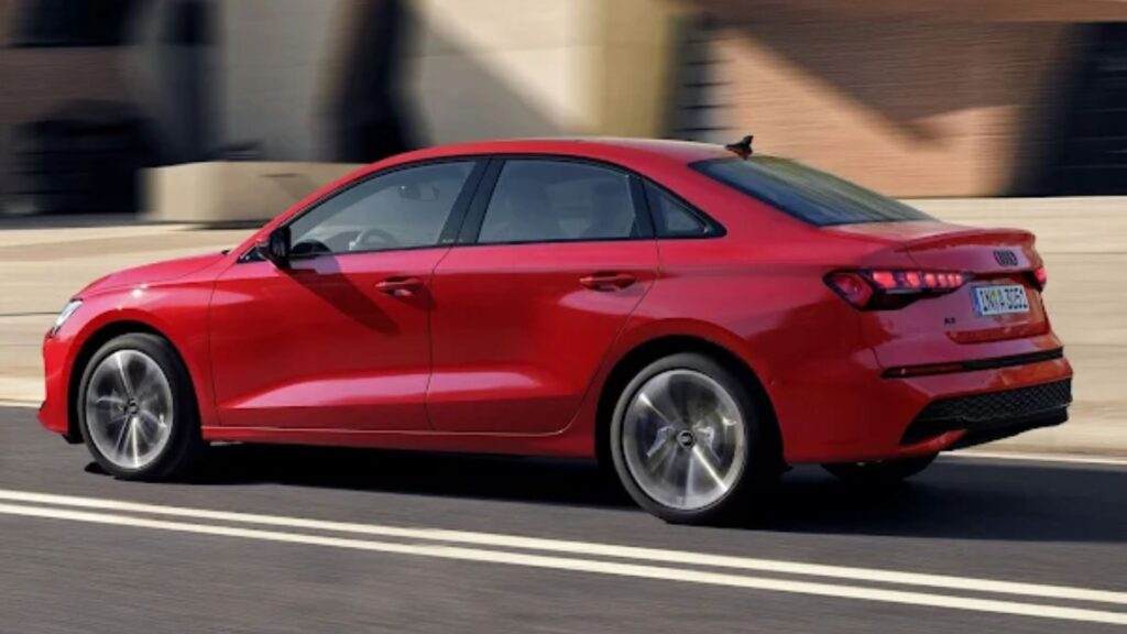Lateral do Audi A3 2025