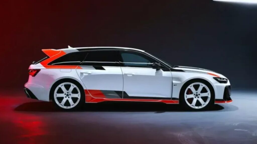Lateral do Audi RS6 Avant 2025