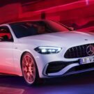 Mercedes-Benz Classe C 2025 em movimento