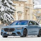 Mercedes-Benz Classe S 2025 na neve