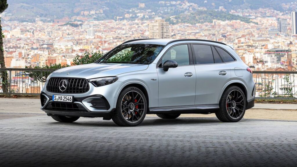 Lateral do Mercedes-Benz GLC 2025