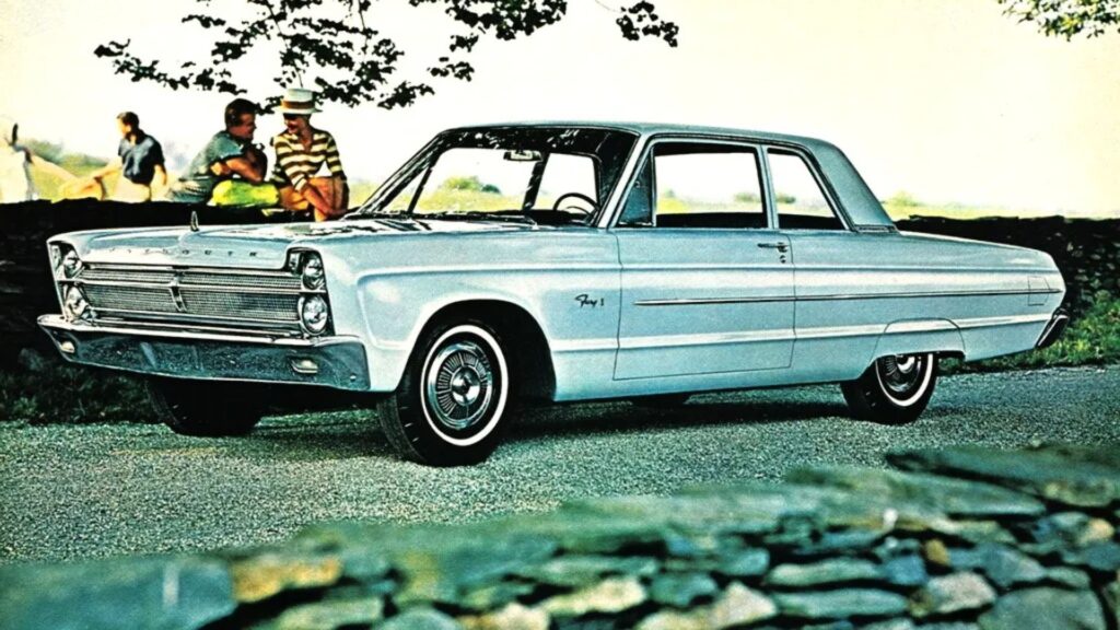 Plymouth Fury na diagonal