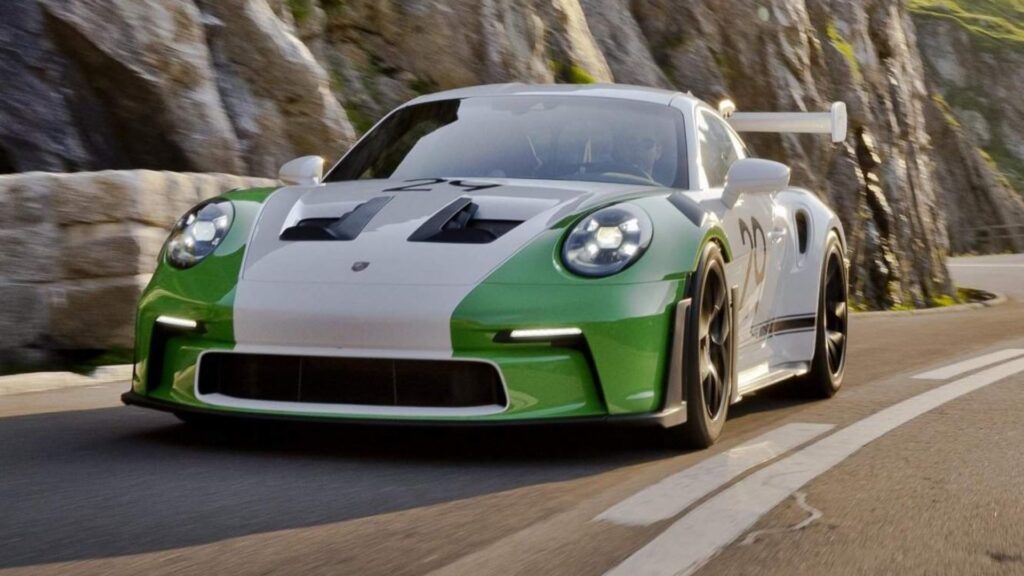 Dianteira do Porsche 911
