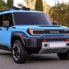 Dianteira do Toyota FJ Cruser