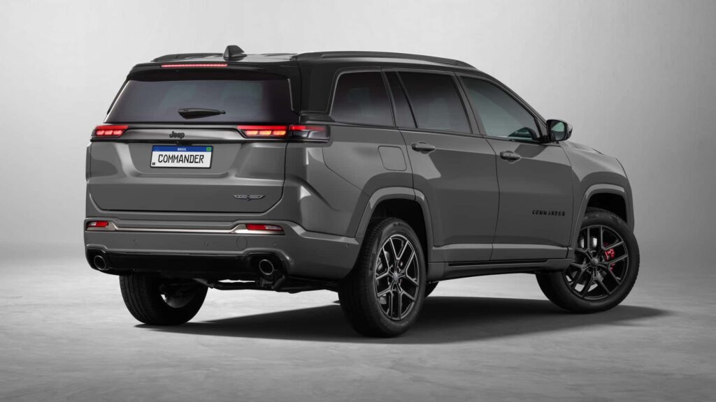 Traseira do Jeep Commander 2025