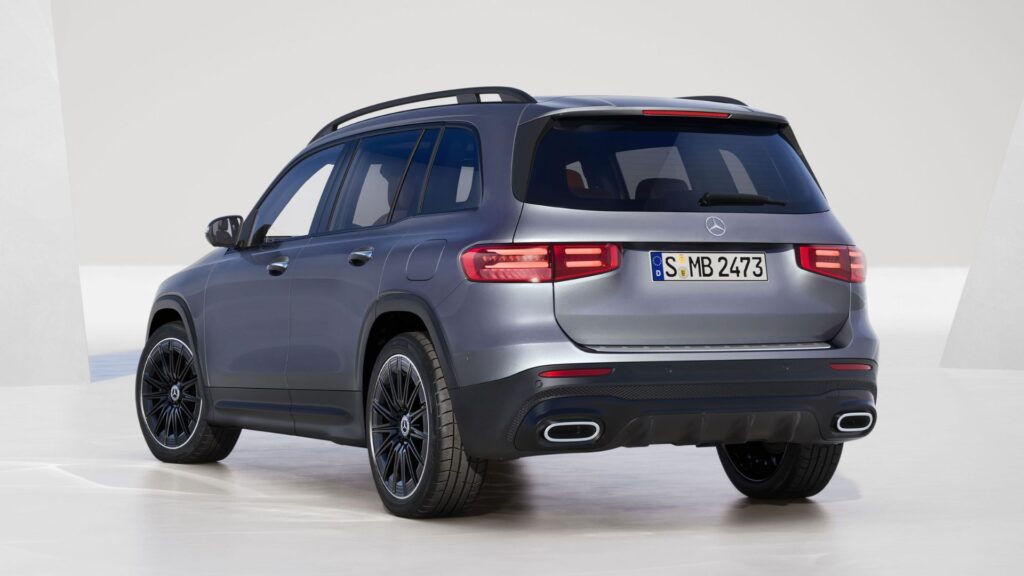 Traseira de Mercedes-Benz GLB 2025