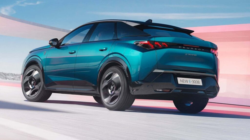 Traseira do Peugeot 3008 2025.