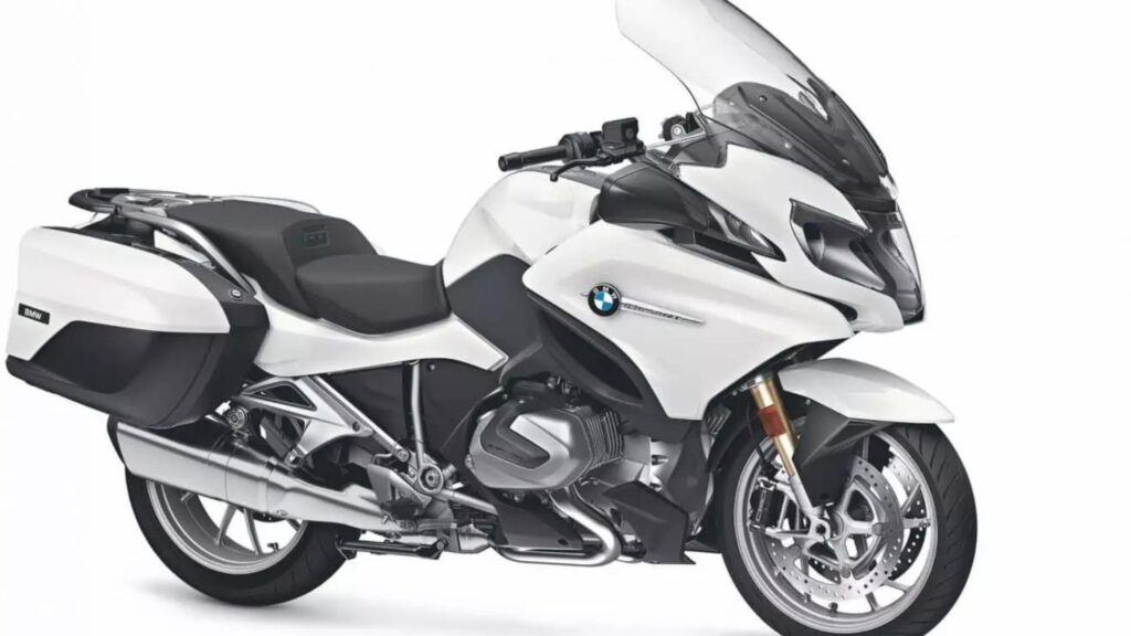 Lateral da BMW R 1250 RT 2025.