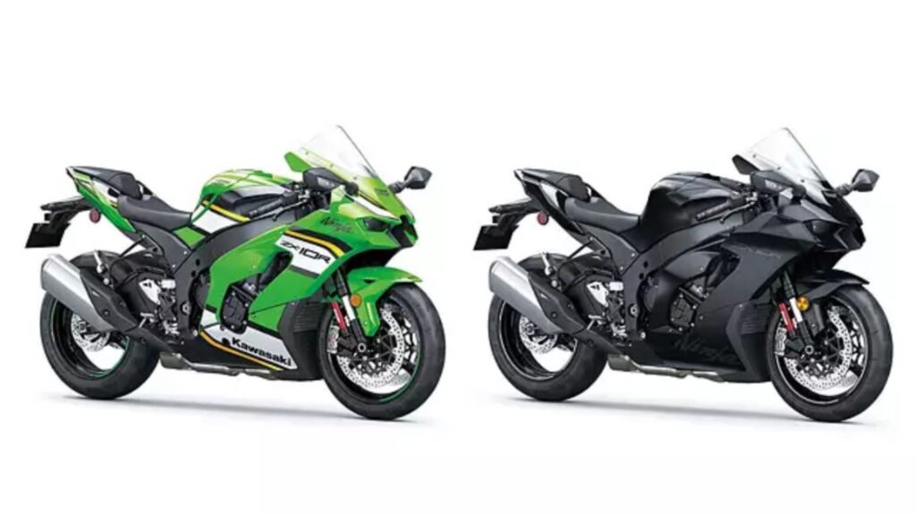 Duas Kawasaki Ninja ZX-10R 2025.
