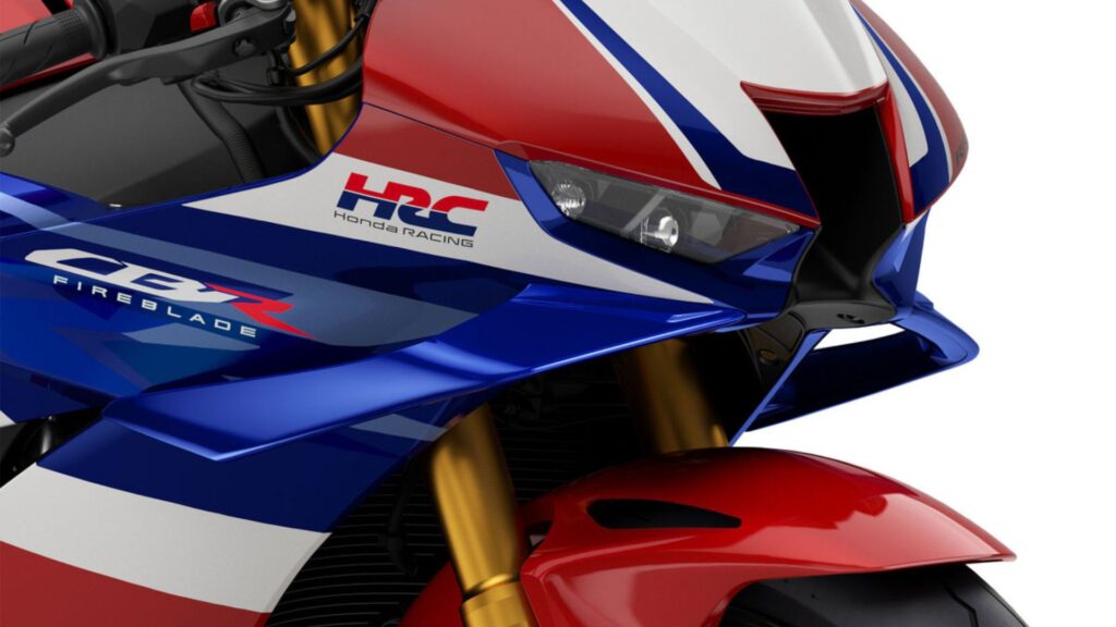 Farol da Honda CBR 1000RR-R Fireblade SP 2025.