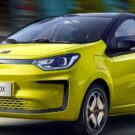 Jac E-JS1 2025 em movimento.