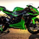 Kawasaki Ninja ZX-6R 2025 verde.