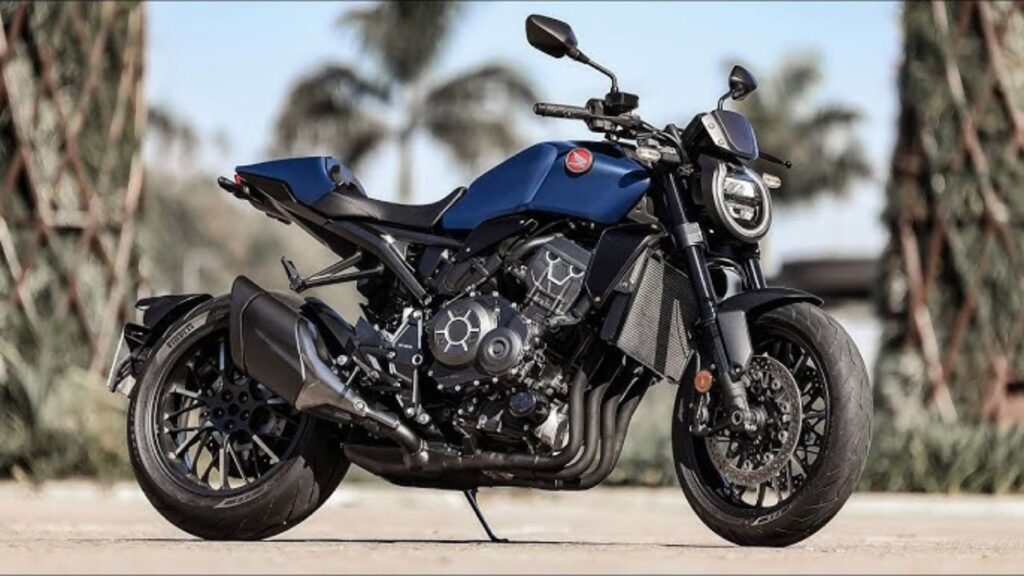 Lateral da Honda CB 1000R 2025.