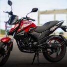 Dianteira da Shineray JEF 150 2025.