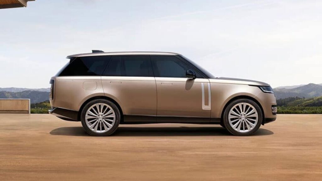 Lateral do Land Rover Range Rover 2025.