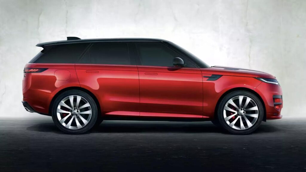 Lateral do Land Rover Range Rover Sport 2025.