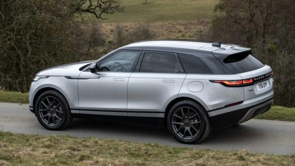 Lateral do Land Rover Range Rover Velar 2025.