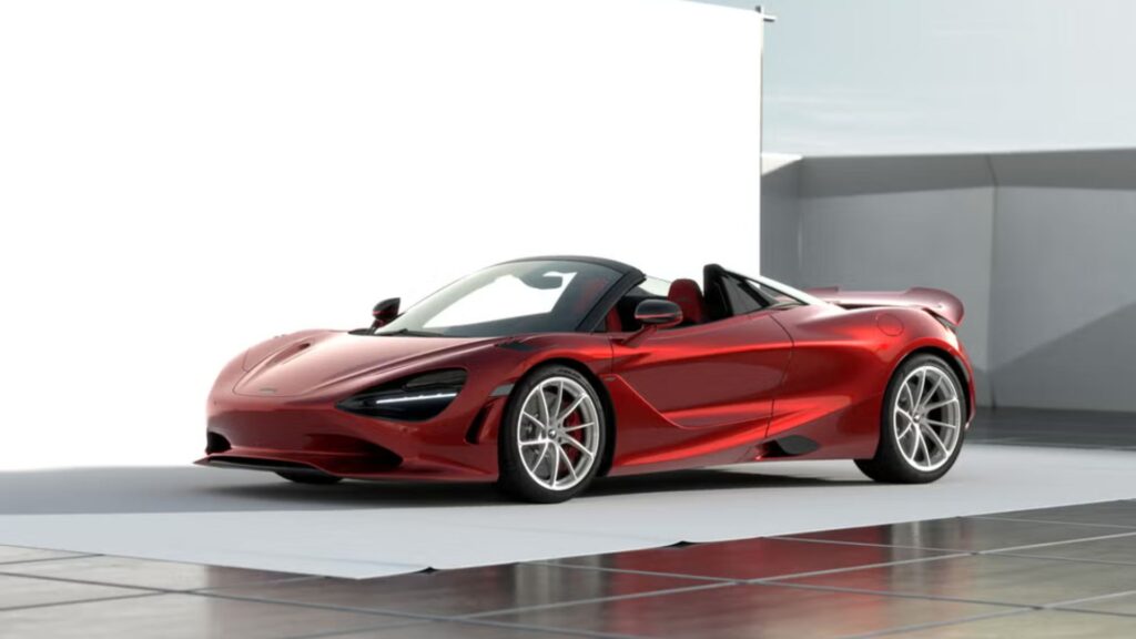 McLaren 750S 2025 parada.