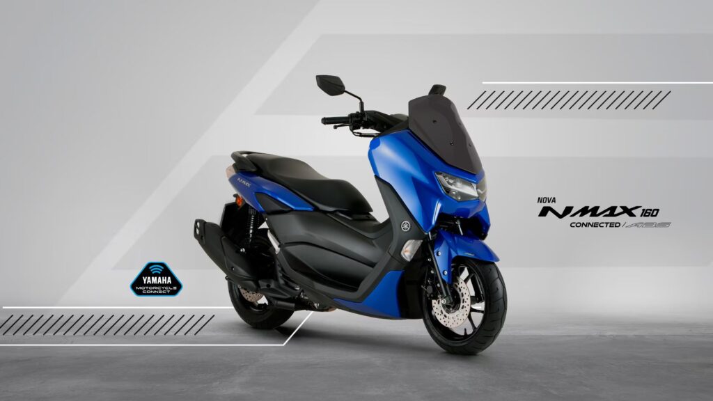 NMAX 160 2025 azul na diagonal.