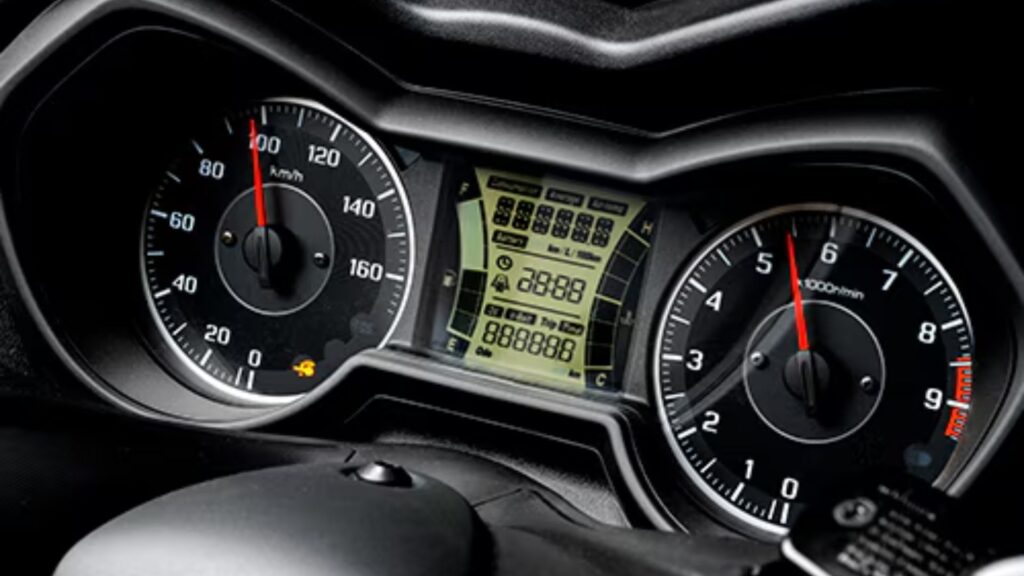 Painel da Yamaha XMAX ABS 2025.