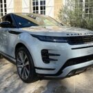 Land Rover Range Rover Evoque 2025 na diagonal.