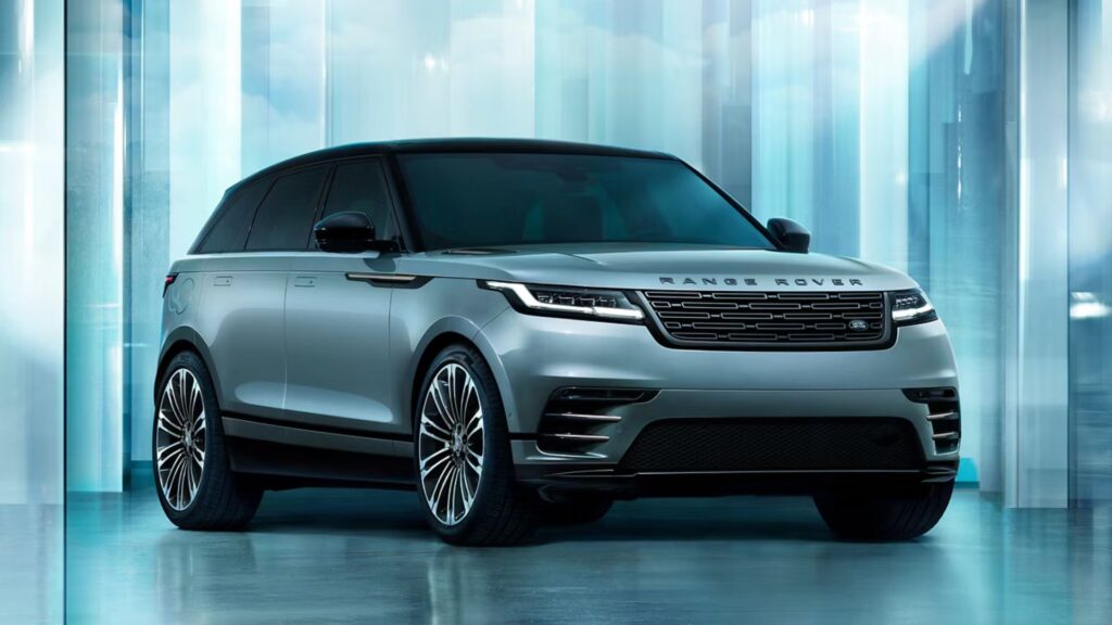 Land Rover Range Rover Velar 2025 na diagonal.
