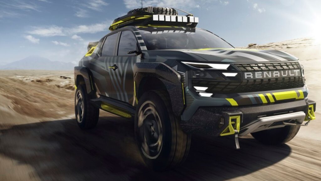 Renault Niagara no deserto.