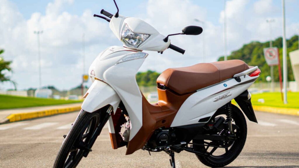 Shineray JET 50S 2025 branca.