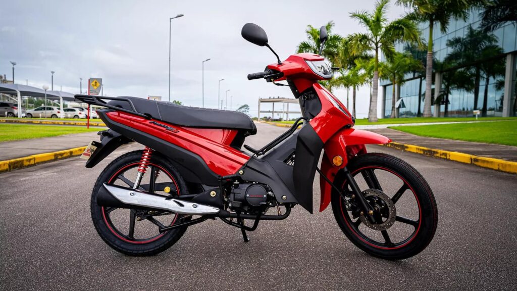 Shineray PHOENIX S EFI 2025 vermelha.