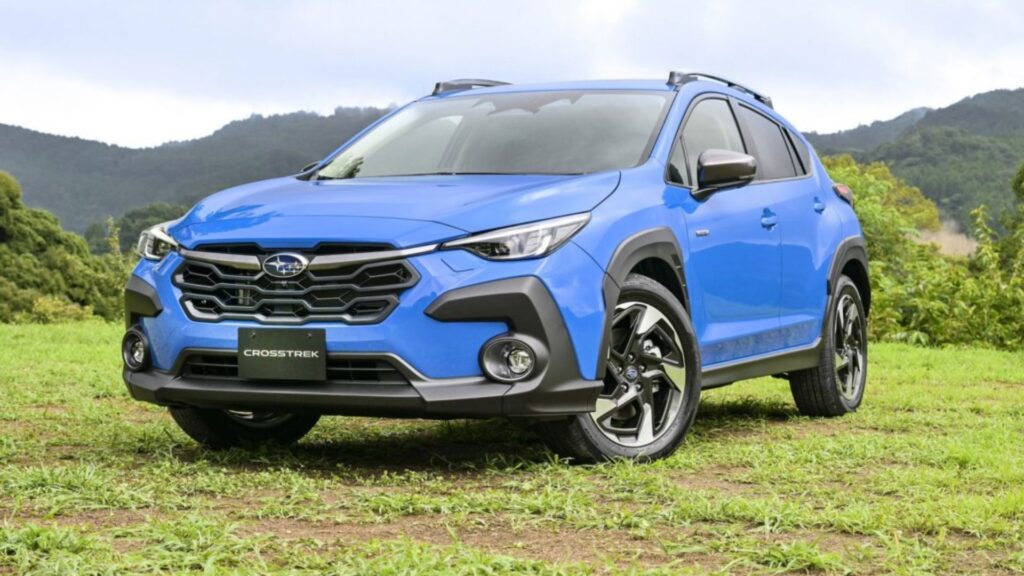 Subaru XV S 2025 azul.