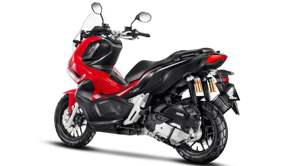 Traseira da Honda X-ADV 2025.