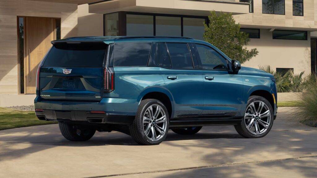 Cadillac Escalade 2025 traseira.