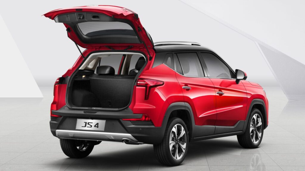 Porta-malas do Jac E-JS4 2025