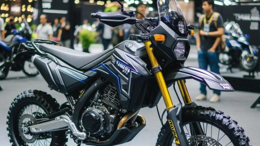Lateral da Yamaha Lander 250 2025.