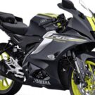 Yamaha R15 2025 verde.