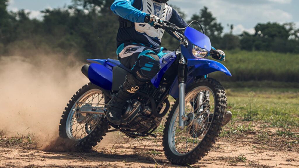Yamaha TT-R 230 2025 na trilha.