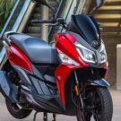 Dafra Cruisym 150 2025 na diagonal.