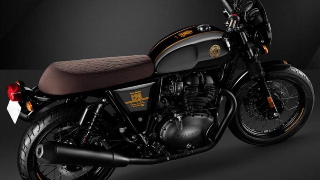 Lateral da Royal Enfield Continental GT 2025.