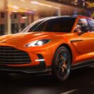 Dianteira do Aston Martin DBX 2025.
