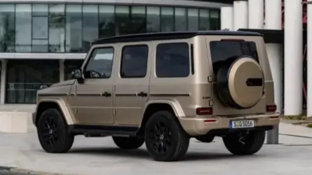 Traseira do Mercedes-Benz Classe G 2025.